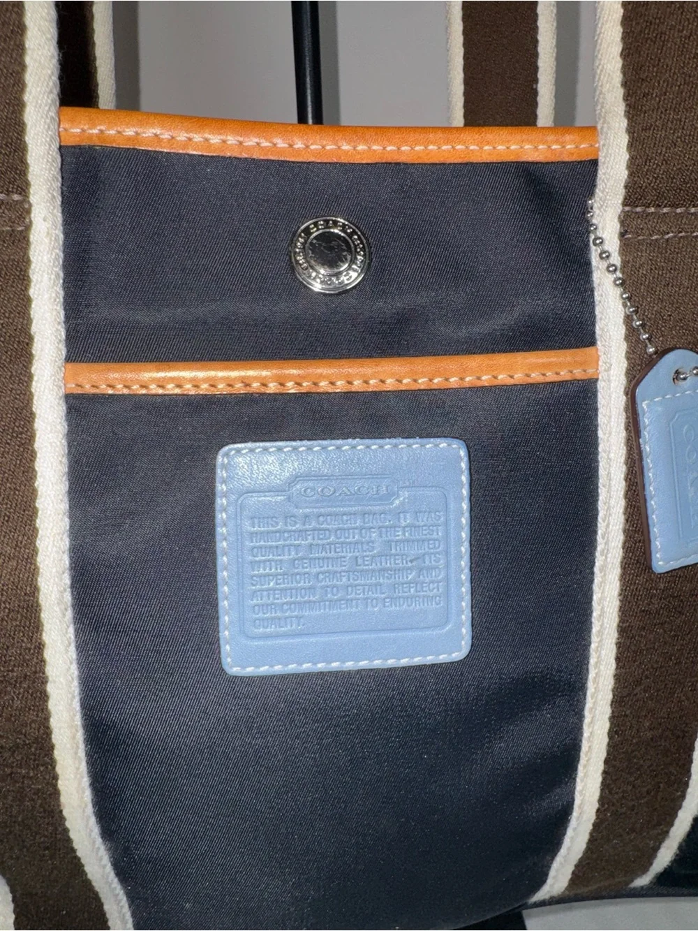 Coach genuine blue